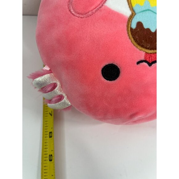 Squishmallows Archie Axolotl Plush 7" Pink Ice Cream Stuffed Animal - Picture 7 of 11